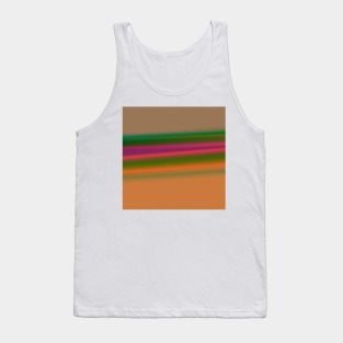 RED BLUE GREEN TEXTURE ART Tank Top